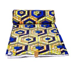 African Fabric 6 Yard Ankara Fabric Tribal Print Fabric for Party Dress