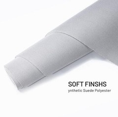 Auto Headliner Fabric Mesh Type with Foam Backing – Tube 96″ L × 60″ W Gray