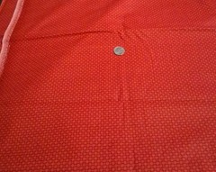 Dark Red And Black Design Cotton Fabric 45″ X 36″
