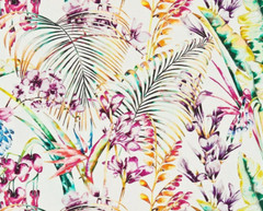 HARLEQUIN CURTAIN FABRIC DESIGN Paradise 3.5 METRES PAPAYA/FLAMINGO/APPLE