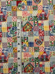 Cute as a Button by Ro Gregg for Northcott Green Cotton Fabric BTY