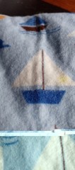 Assorted Blue Fabric/sale Boats ( Lot 3)