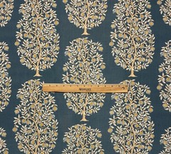 LACEFIED DESIGNS SANDRO EVENING BLUE FRUIT TREE MULTIUSE FABRIC BY THE YARD 54″W