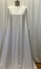 100% Silk Crepe Back Satin 4 Ply White Fabric 3 Yards Long & 46″ Inch Wide