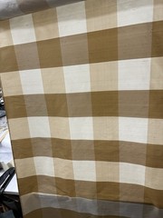 Dupioni Stripes 100% Silk Fabric 54″ Wide, By Yard Sold By The Yard