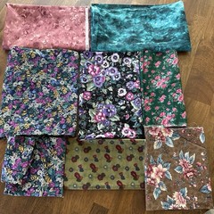 Vintage Quilting Cotton Fabric Lot 1.5 lbs Robert Kaufman Faye Burgos Marcus SSI