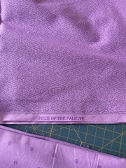 100% cotton quilting fabric Lot Of 3 Orchid Prints Vintage 1yd Each