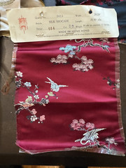 Vintage Lot 16 Silk Brocade Sample Cataloges Made in Hong Kong 9X7