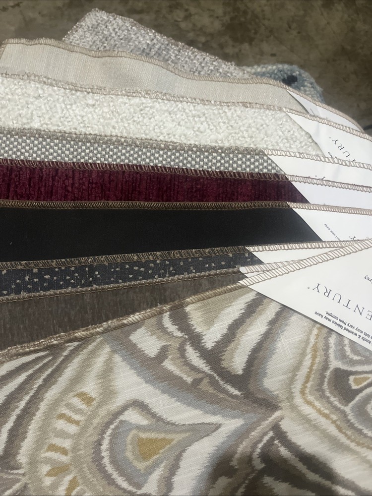 9 Pieces 18×18 Upholstery Thick Fabric Samples Crafts Sewing Sensory Mat Quilt