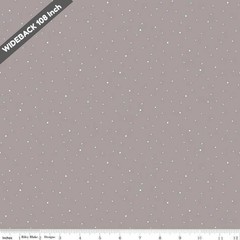 Dapple Dot Riley Gray – Black Riley Blake 107/108″ Wide Back Cotton Fabric – WB6