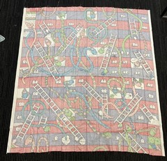 Snakes And Ladder Piece Of Material 1200mm X 1270mm