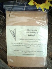 Primitive Stained MUSLIN 3yd Ready to sew fabric dyed Crafts Dolls