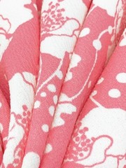 Floral Liverpool Fabric Abstract Pink Garden Flowers By the Yard