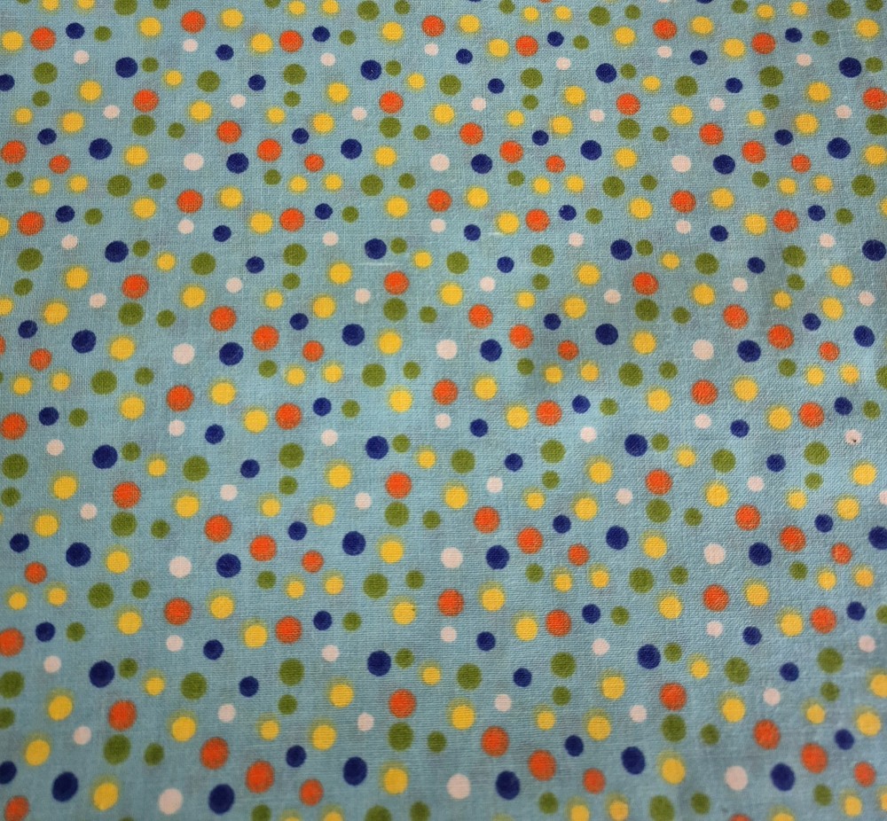 Blue Pink Purple Speckled Cotton Fabric 1 3/8 Yards Joann Quilting Sewing Crafts