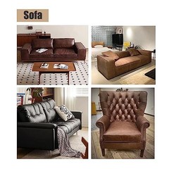 100cm x 140cm ï¼ˆ39 x 54 Inchï¼‰ Soft Leather Fabric – Faux Leather Fa