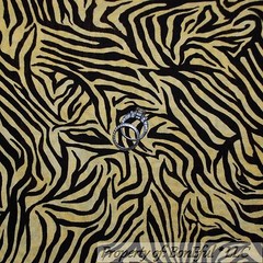BonEful Fabric Cotton Quilt Black Animal ZEBRA Skin Print Jungle Zoo SALE SCRAP