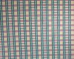 DURALEE WEXFORD PLAID RED GREEN CURTAIN CUSHION FABRIC BY THE YARD 54″W