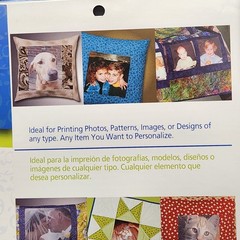 Dritz Printed Treasures Inkjet 3 Printable Fabric Sheets Cotton Quilting