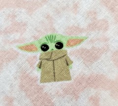 4.3 Yds Disney Star Wars Mandalorian Fabric Bundle Camelot Grogu Chibi Rare