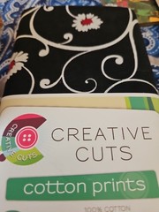 Creative Cuts Cotton Fabric Strips 2.5″ x 42″ 28 Pieces 2 packs & 2 Yrds Fabric
