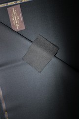 100% MERINO WOOL SUITING FABRIC in “Polynesian Blue” = MADE IN ENGLAND = 3.4 m.