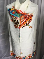 Sarong/Skirt/Scarf Tropical Sea Shell print