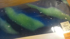 108″ Northern Lights Quilt Backing Fabric (3 yards): New In Package