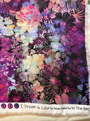 Purple Fabric I dream in color In the Beginning Jason Yenter choice of size