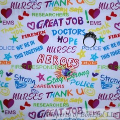 BonEful Fabric FQ Cotton Quilt Red Fire Truck Rescue Block EMS Print Hero 911 UK