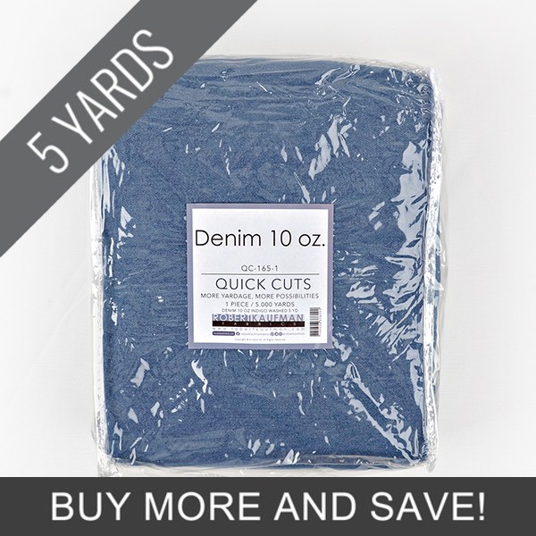 Indigo Denim 10 Oz – 5 Yard Quick Cut by Robert Kaufman