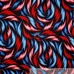 BonEful Fabric FQ Cotton Quilt Block Super Hero Captain America Comic Avengers L