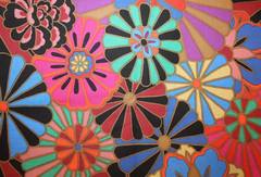 KAFFE FASSETT RADIATION BLACK PWGP115 fat quarter original issue 5 available