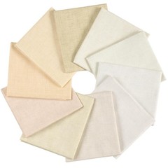 11 Options Solids Tweed Tonals Cotton Quilting Fabric 10 PCS Fat Quarters