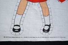 1982 Tribune Co. Syndicate Little Orphan Annie 3 Pillow Fabric Panels Kit To Sew