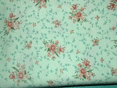 Vintage Floral Cotton Fabric – 2 yds x 44″