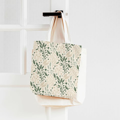Jarthenaamcs 32Pcs Sage Green Floral Cotton Fabric Bundles 10 X 10 Inch Greenery