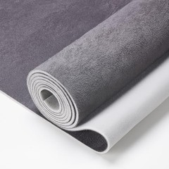 Suede Auto Headliner Fabric 120″ L × 60″ W with Foam 120″L×60″W Dark Gray