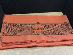 6.5 yards Kava Bowl Tonga/Samoa Polynesian double print fabric, for sarong?
