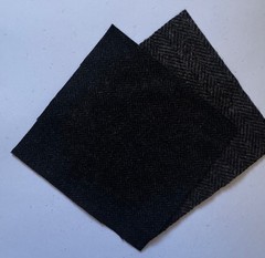 New Colors! Hand Dyed Wool -appliqué/rug/hook (6) 4.5″ Charm Sq; Ares & Aegis