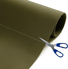 Waterproof Nylon Fabric 420D Twill Fabric by the Yard 58X72 Inch Amy Green | Out