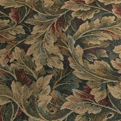 Burch Innsbruck Moss Green Leaf Design Upholstery Fabric