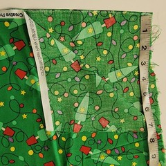 Springs Creative Christmas Holiday Deer Party Lights Cloth Fabric, 42″x72″/ 2yds