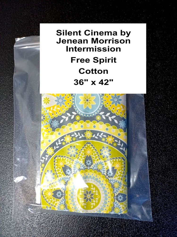 Silent Cinema by Jenean Morrison Intermission – Free Spirit – Cotton – 36″ x 42″