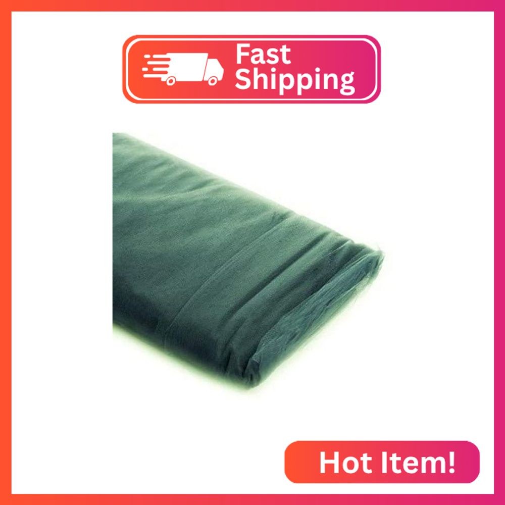 Valentina Textile Inc, 54″ by 40 Yards (120 ft) Fabric Tulle Bolt for Wedding an