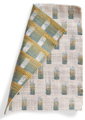 Rebecca Atwood Performance INDOOR OUTDOOR Uphol Fabric- Raindrops Green 1.50 yds