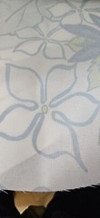 6yds BOLD Blue & Green Hawaiian Hibiscus Floral Fabric 60″ Wide NEW