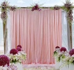 Chiffon Fabric | 10 Yards Continuous | 60″ Wide | Wedding Decoration DIY Deco…