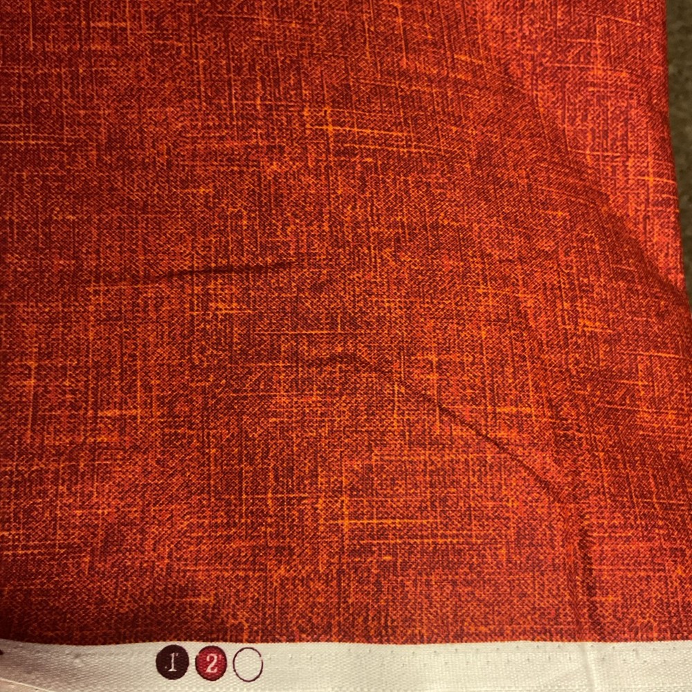 Rust Cotton Fabric – Gallery Fabric – 6 Yds.