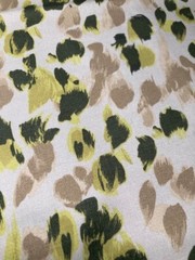 Authentic Italian designer luxury cotton dress fabric made in Italy Pure Cotton