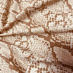 Animal Print Snake Fashion Design Spandex Fabric 60″wide by Yard for Swimwear